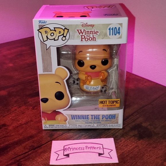 Funko Disney Winnie The Pooh Pop! Winnie The Pooh Vinyl Figure Hot Topic… - Picture 5 of 8
